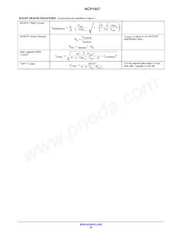 NCP1607BDR2G Datasheet Page 22
