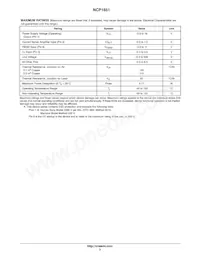 NCP1651DR2 Datasheet Page 3