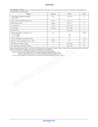 NCP1651DR2G Datasheet Page 3
