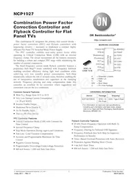 NCP1927DR2G Datasheet Cover