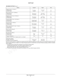 NCP1927DR2G Datasheet Page 5