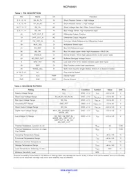 NCP45491XMNTWG Datasheet Page 2