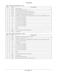 NCS37005MNTWG Datasheet Page 3