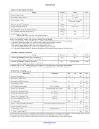 NCS37010DBRG Datasheet Pagina 4