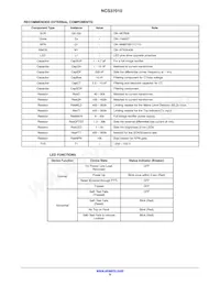 NCS37010DBRG Datasheet Pagina 9