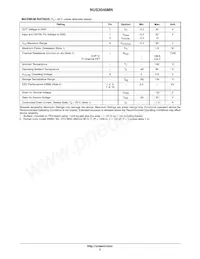 NUS3046MNT1G Datasheet Page 3