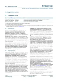 NVT4857UKZ Datasheet Page 22