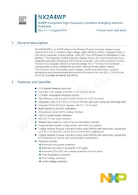 NX2A4WPZ Datasheet Cover