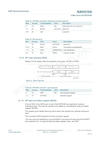 NXH5104UK/A1Z Datasheet Page 14