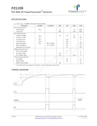 P2110B Datasheet Page 3