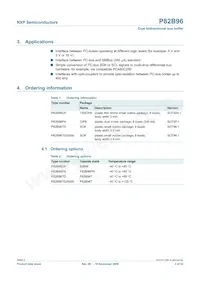 P82B96TD/S911 Datasheet Page 2