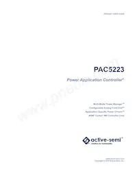 PAC5223QM Datasheet Copertura