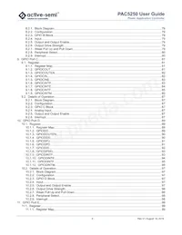 PAC5250QF Datasheet Pagina 4