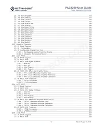PAC5250QF數據表 頁面 12