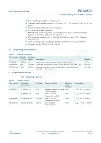 PCA9509DP/DG Datasheet Page 2