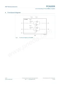 PCA9509DP/DG Datasheet Page 3