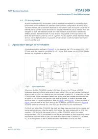 PCA9509DP/DG Datasheet Page 6