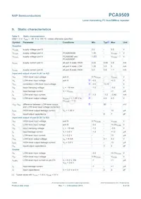 PCA9509DP/DG Datasheet Page 8