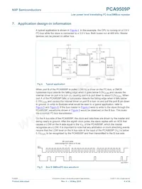 PCA9509PGM Datasheet Page 8
