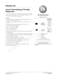 PCA9517ADMR2G Datasheet Cover