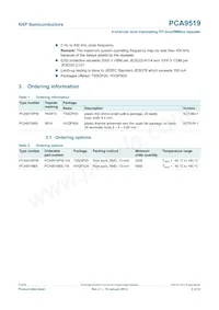 PCA9519PW Datasheet Page 2