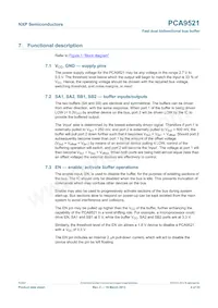 PCA9521DP Datasheet Page 4