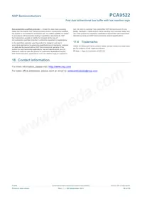 PCA9522DP Datasheet Pagina 19