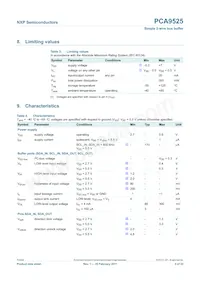 PCA9525DP數據表 頁面 5