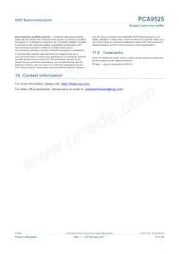 PCA9525DP Datasheet Pagina 21