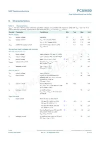 PCA9600DP/S911 Datasheet Page 8
