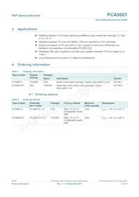 PCA9601DP Datasheet Page 2