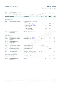 PCA9601DP Datasheet Page 9