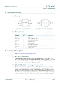 PCA9605DP Datasheet Pagina 3