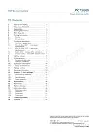 PCA9605DP Datasheet Page 22