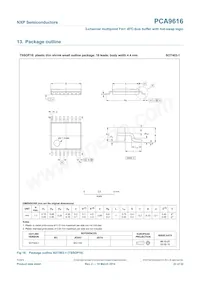 PCA9616PW Datasheet Page 23