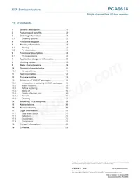 PCA9618UKZ Datasheet Page 22