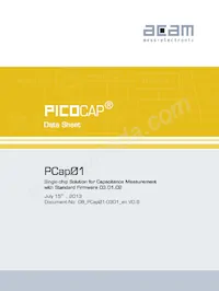 PCAP01A DICE Datasheet Page 2