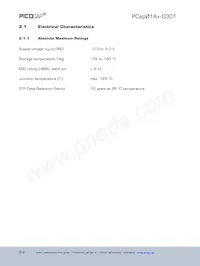 PCAP01A DICE Datasheet Page 11