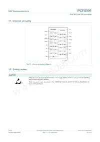 PCF8591T/2 Datasheet Page 15