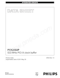 PCK2002PD Datasheet Cover