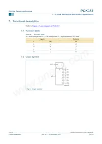 PCK351D Datasheet Page 5