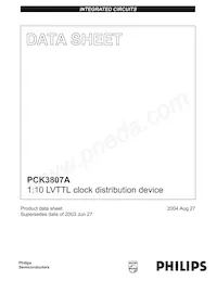 PCK3807APW Datasheet Copertura