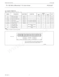 PCKV857EV Datasheet Page 7