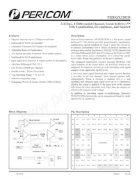PI2EQX3202BNBE Datasheet Cover