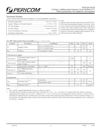 PI2EQX3202BNBE Datasheet Page 4