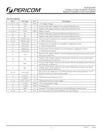 PI2EQX4401ZFE Datasheet Page 2