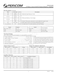 PI2EQX4402NBE Datasheet Page 3