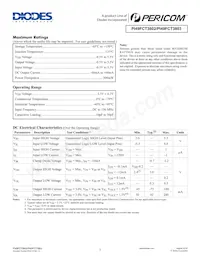 PI49FCT3802LE Datasheet Page 3