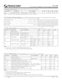 PI6C10804WEX Datasheet Page 4