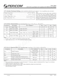 PI6C10806LE Datenblatt Seite 2